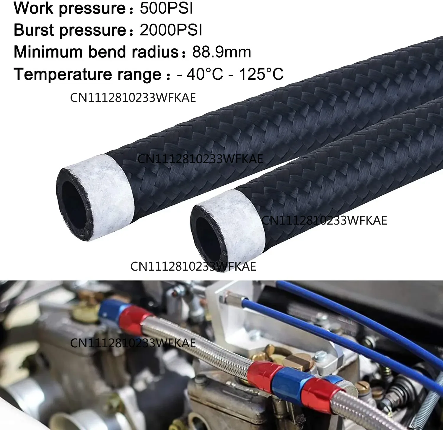 Manguera de combustible de 1M  - Braided Line reseña y precio