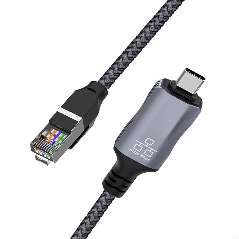 velocidad rápida USB C cable 1 - Braided Line reseña y precio